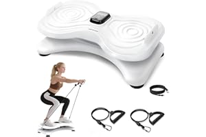 HAPBEAR Waist Twister Machine with LCD Display, 330LBS Capacity - Noiseless Ab Workout Board for Core Exercise & Slim Waist - Anti-Slip Home Gym Fitness Equipment
