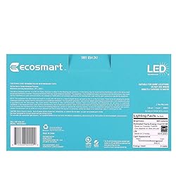 EcoSmart 65W Equivalent Day Light BR30 Dimmable LED