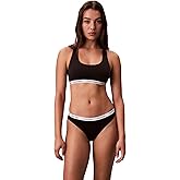 Calvin Klein Women's Carousel Logo Cotton Stretch Bikini Panties, 3 Pack