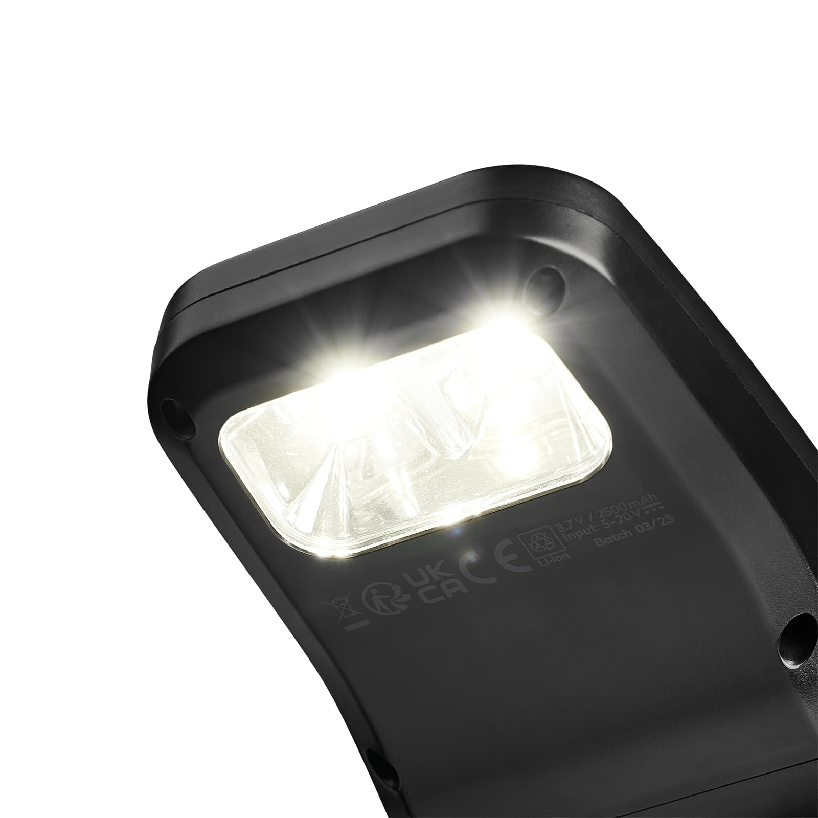 BURNHARD® LED-Grilllicht, magnetische Grillbeleuchtung, Grilllampe, Helligkeit: 120 Lumen, stromsparender Neigungssensor, akkubetriebene Lampe, Fast-Charging-Funktion, bis 69 Stunden Leuchtdauer 2