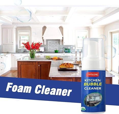 Cueyu Kitchen All Purpose Rinse Free Cleaning Spray Multi Purpose Foam Kitchen Grease Cleaner Grease Original Multi Purpose Foam Cleaner Bubble Cleaner Amazon Co Uk Kitchen Home