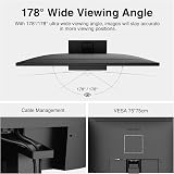 KOORUI 27 Inch FHD 1080P 100Hz VA Gaming Monitor 99% sRGB HDMI VGA Eye Care view 6