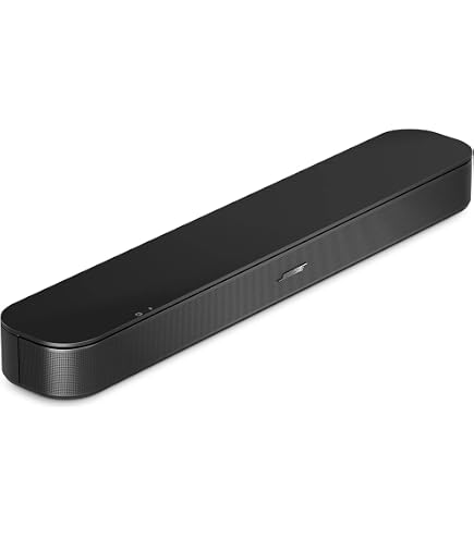 Bose Smart Soundbar, Black, Bundle with Bass Module 500, 6' HDMI