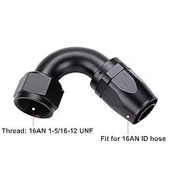 Podavelle 16AN 120 Degree Elbow Hose End Fitting