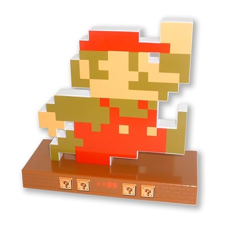 super mario retro alarm clock instructions