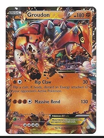 Pokemon Karten Xy Primal Clash Groudon Ex 85160 Amazonde