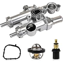 Termostato Refrigerante Motore 658-170, Ricambio Per Dodge Journey/Avenger/Caliber, Jeep Compass/Patriot, Chrysler 200/Sebring, Sostituisce QRT27 P65870 9658170