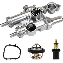 Termostato Refrigerante Motore 658-170, Ricambio Per Dodge Journey/Avenger/Caliber, Jeep Compass/Patriot, Chrysler 200/Sebring, Sostituisce QRT27 P65870 9658170