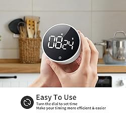 VOCOO Digital Kitchen Timer - Magnetic Countdown