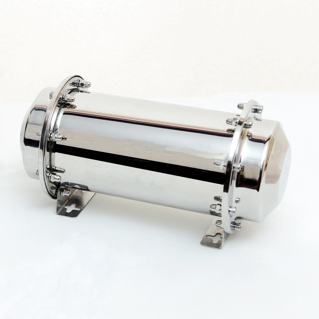 10.2" Stainless Steel Time Capsule Waterproof Lock Container Storage