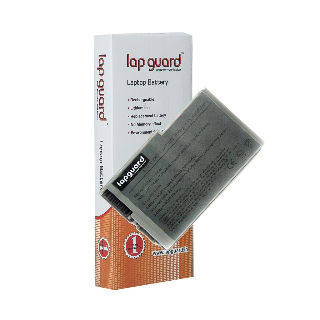 Lapguard 6 Cell Laptop Battery For Dell Latitude D5 Amazon In Electronics