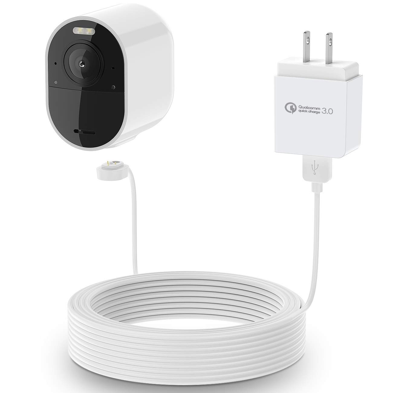 Charger for Arlo Pro 3 and Arlo Ultra, Indoor Outdoor 30ft