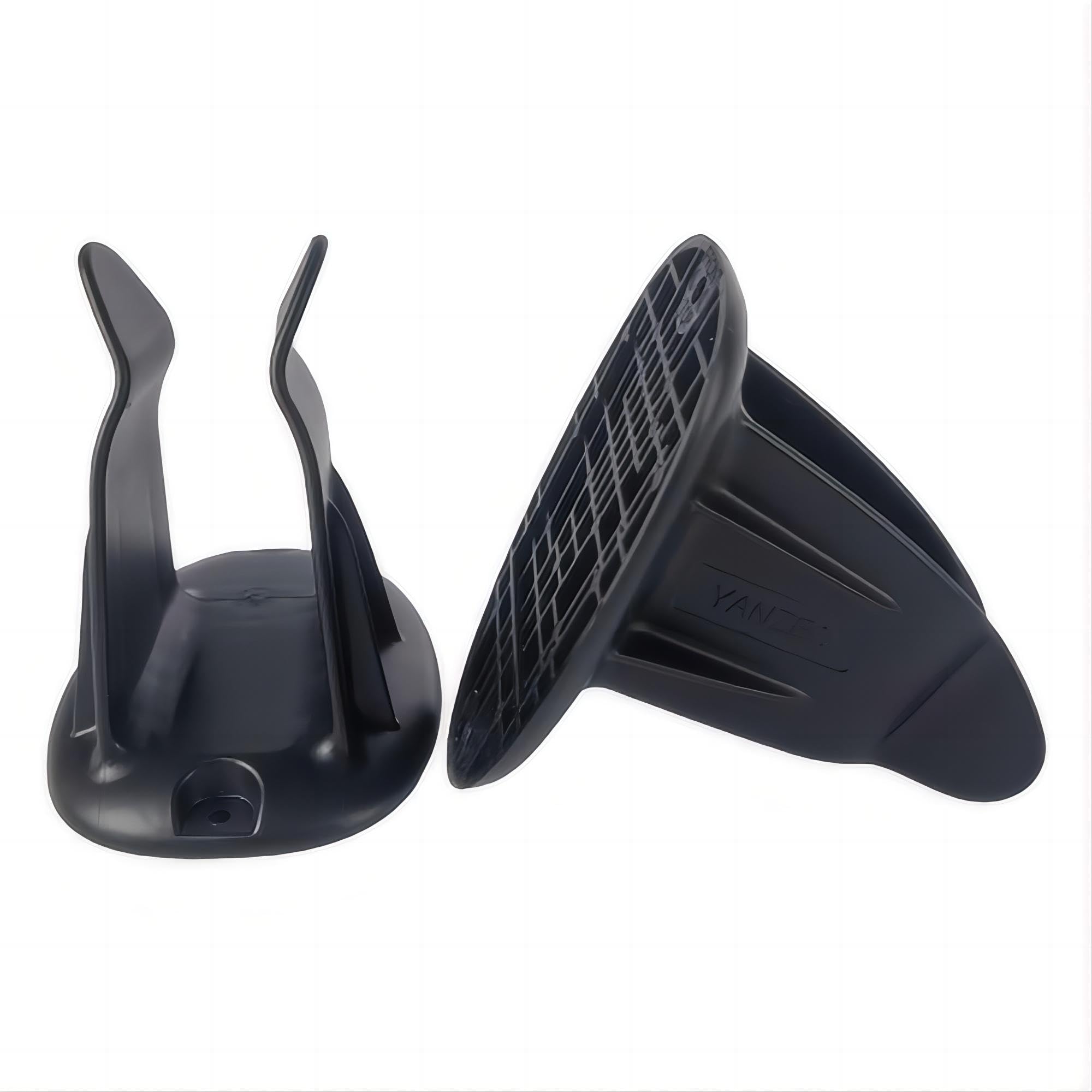 YANZEO 2PACK YS2308-11 Universal Barcode Scanner Holder Barcode Reader Bracket Compatible for Symbol Zebra Honeywell Intermec Motorola Yanzeo and Most Model (Black)