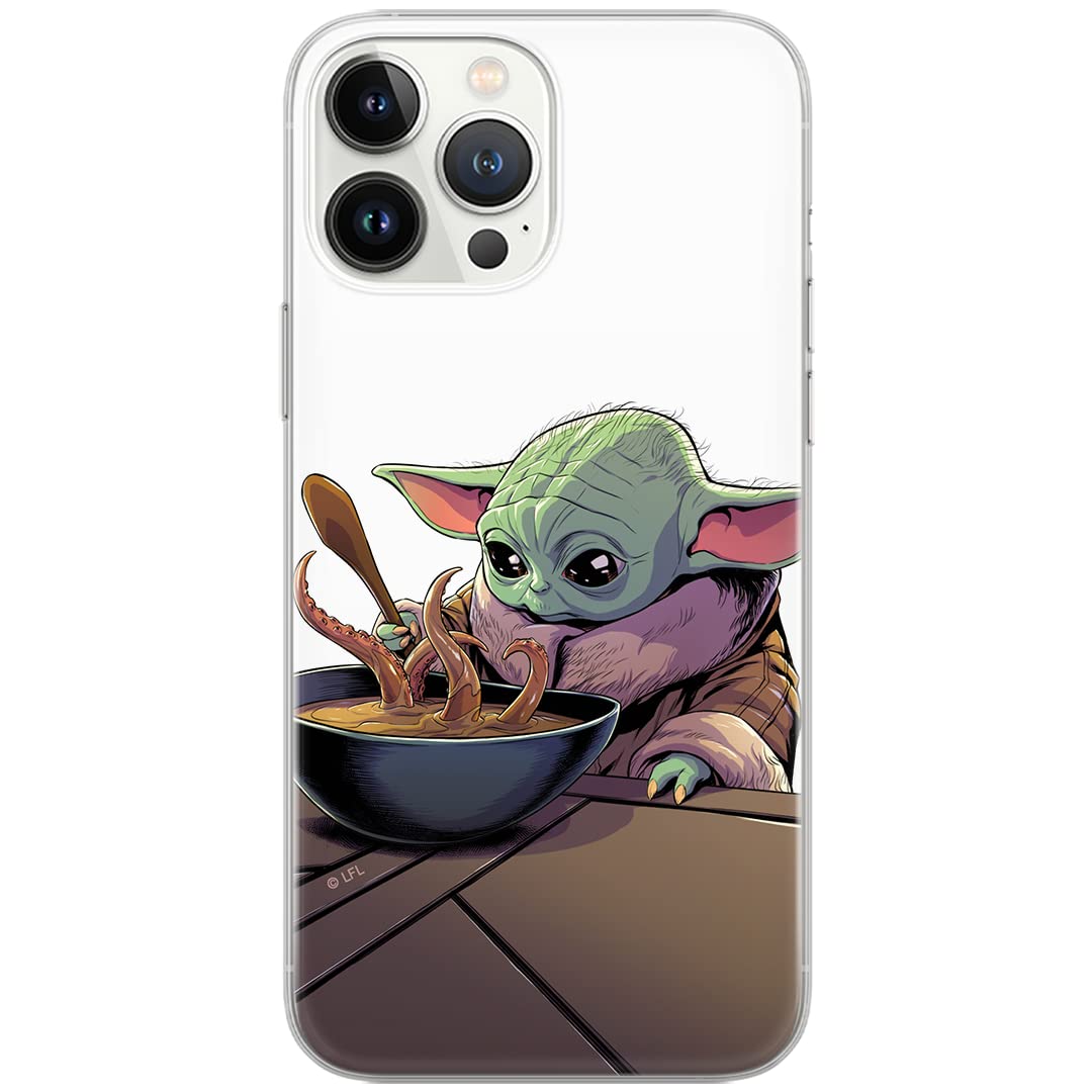 ERT GROUP mobile phone case for Apple Iphone 7 PLUS/ 8 PLUS original and officially Licensed Star Wars pattern Baby Yoda 027 optimally adapted to the shape of the mobile phone, case made of TPU