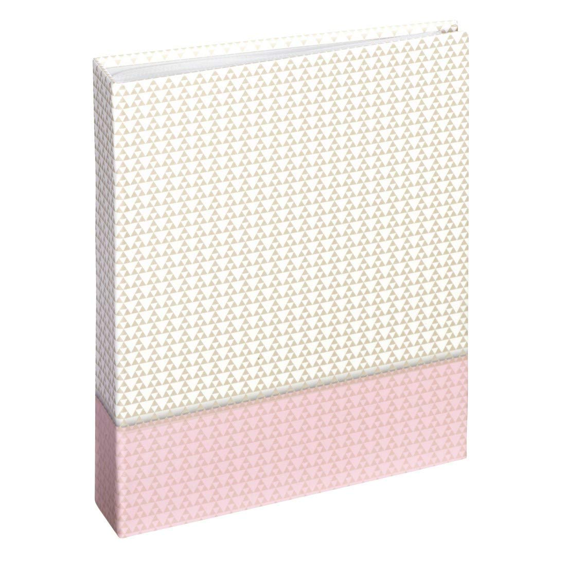 Mini Photo Album with Pockets for 24 Photos 10 x 15 cm Pastel Pink