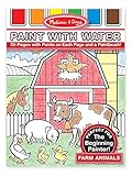 Kitchen MELISSA & DOUG PAINT WITH WATER FARM ANIMALS (Set of 12) Book