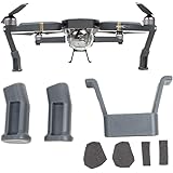 gouduoduo2018 Prop Propeller Guards Protector Cover Bumpers / Landing Gear For DJI Mavic Pro Accessories (Black Landing Gear)