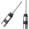 Utoolmart 3mm Paper Punch Drill, Straight Shank Hollow Bit Tool, for Hole Puncher Punching Binding Machine 2Pcs