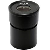AmScope EP10X305R WF10X Eyepiece with Reticle (30.5mm) | WF10X Microscope Eyepiece Featuring a Reticle, 30.5mm Diameter