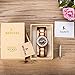 Sentai Wood Watch, Womens Handmade Wrist Watch with Adjustable Band, Date Calendar, Luminous Pointer