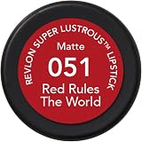 Revlon Super Lustrous Matte Lipstick Red Rules The World Matte Is Everything view 3