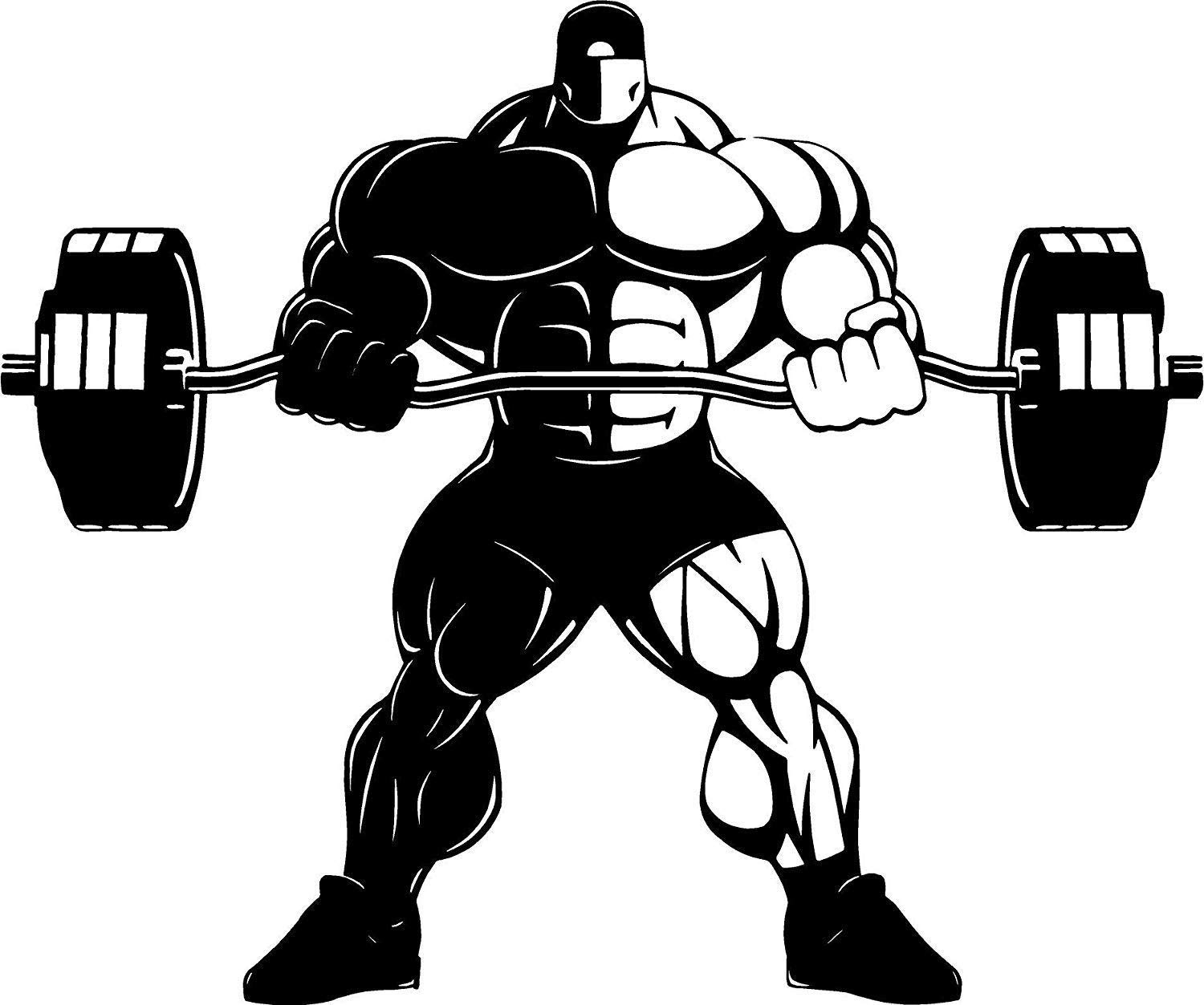 Buy ISEE 360® Gym Wall Sticker Gym Bodybuilding Fitness Center Sport