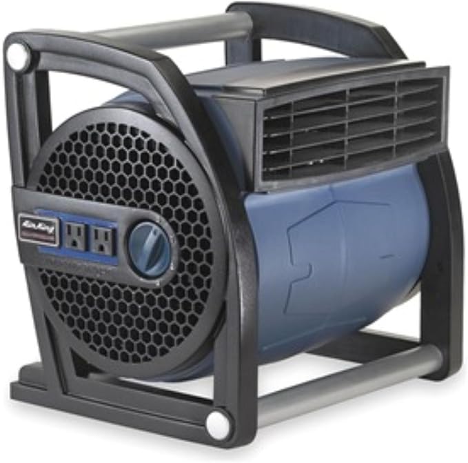 Portable Blower Fan, 120V, 425 cfm, Blue Garden & Outdoor