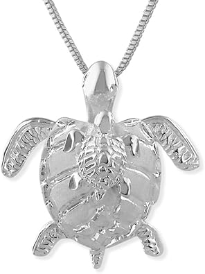 mom and baby turtle necklace