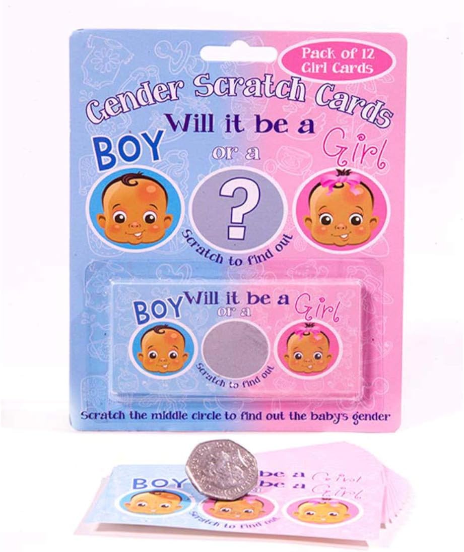Alandra Party Scratch Girl Gender Reveal Game
