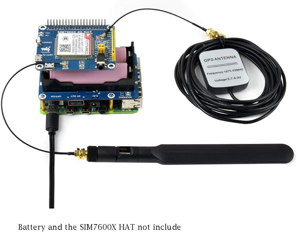 UPS HAT For Raspberry Pi Series Boards support 5V Uninterruptible Power Supply Charge and Power Output at the Same Time Real Time Monitoring - Image 4