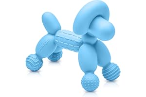 SplashEZ Baby Teether 100% Silicone Baby Teething Toys | Teethers for Babies 3-6 Months, 6-12 Months, Infant, Newborns 0+ BPA-Free, Certified Safe Teething Pacifier Textures for Baby Teething Relief