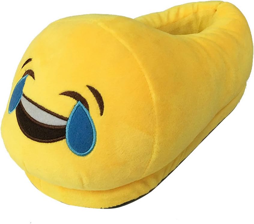 Unisex Poop Emoji House Plush Slippers Devil Adults Shoes