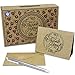 50 Count Kraft Thank You Cards with Envelopes and Pen