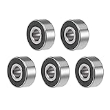 TOP-VIGOR 5Pcs 1603-2RS Deep Groove Ball