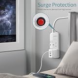 PARTH 2 Way Surge Protected Extension Lead 5m 2 Gang with Switch UK 13A view 7