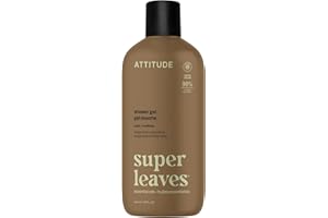 ATTITUDE Body Wash with Essential Oils, Moisturizing Shower Gel, Gentle Daily Cleanser, EWG Verified, Vegan Clean Beauty Skin