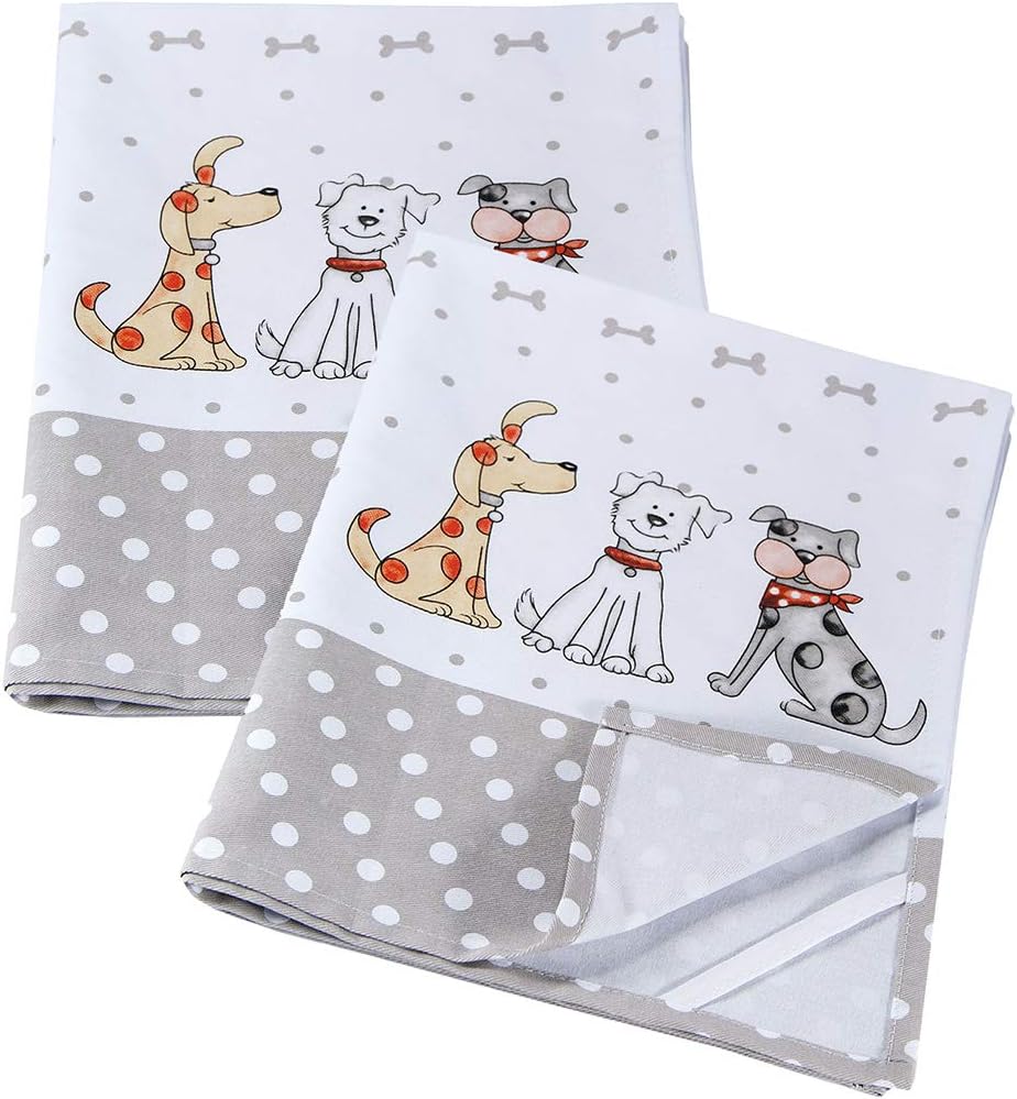 SPOTTED DOG GIFT COMPANY Tea Towels for Kitchen Pack 2 pcs Dish Towels 100% Cotton Absorbent, 70 x 50cm - Image 5
