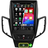 9.7 Inch HD Touchscreen Android 14 Stereo Car Radio Upgrade for Ford Fiesta 2009-2020 Wireless Carplay | Android Auto 2G+32G WiFi GPS Navigation Bluetooth 5.0 FM,SWC, Car Tablet