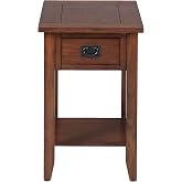 Jofran: , Mission Oak, Chairside Table, 16"W X 24"D X 24"H, Mission Oak Finish, (Set of 1)