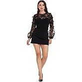 Dress The Population Womens Mila A-line Mini Dress