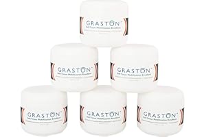 Graston Technique Vitamin E Enriched Emollient - 4oz Jar, Ideal for IASTM Lotion & Massage Therapy Cream, Perfect Vitamin E Cream for Massage and Physical Therapy, 6-Pack