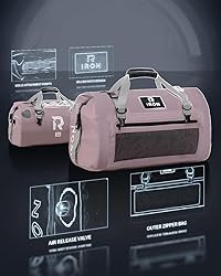 IRON JIA'S Motorcycle Dry Bag - Waterproof Duffle