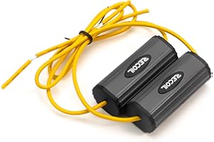 RECOIL BB-525 Bass Blocks Designed to Protect Car Audio 5.25 Inch Speakers, Eliminate Frequencies 0-800Hz at 4 Ohms, Pair