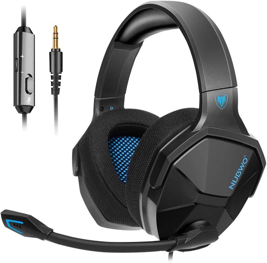 NUBWO PS4 Headset, Stereo Surround Sound Gaming Amazon.co.uk Electronics