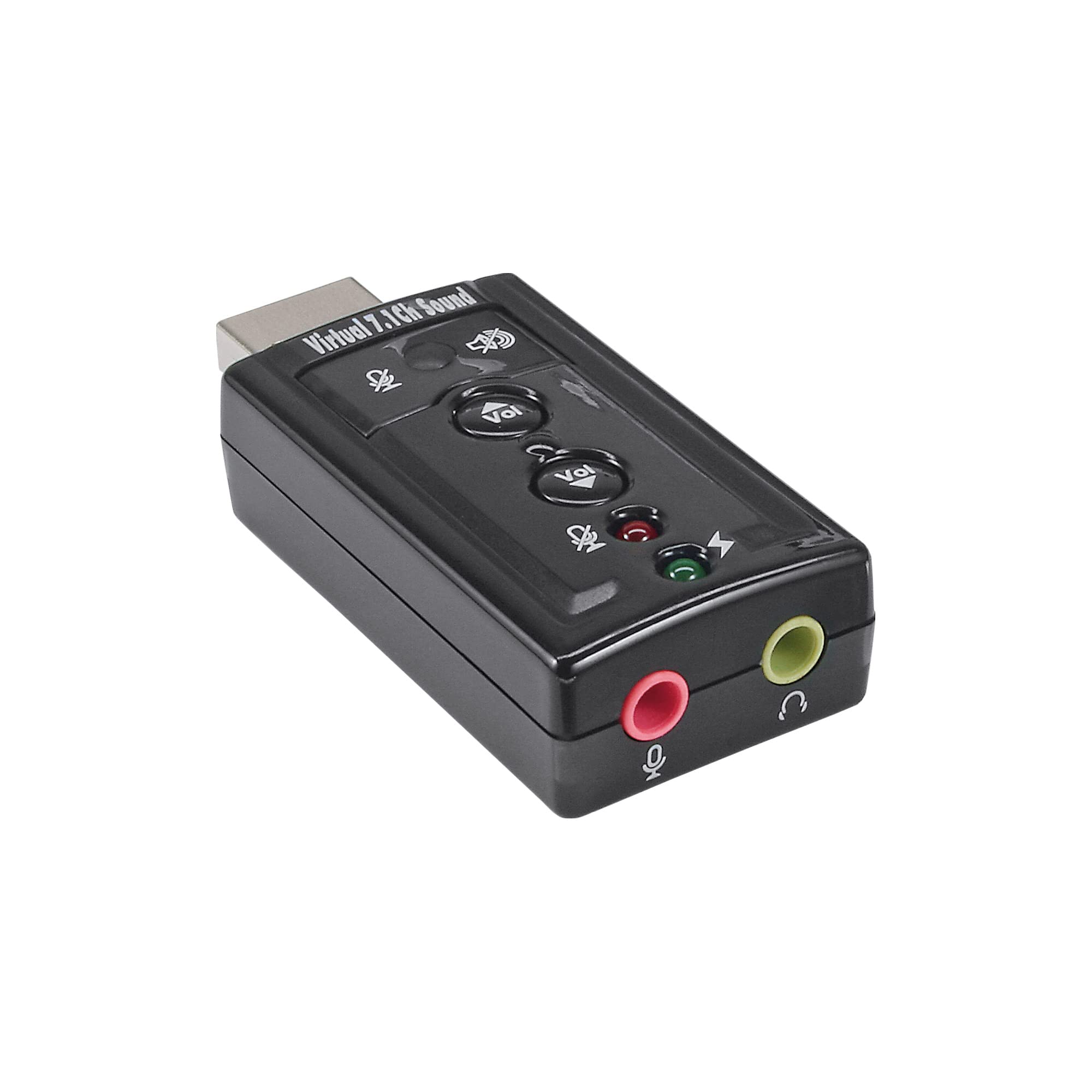 InLine 33051C Virtual 7.1 Surround Sound USB Audio Adaptor
