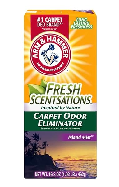 ARM & HAMMER FRESH SENSATIONS ISLAND MIST CARPET ODOR ELIMINATOR 16.3 OZ