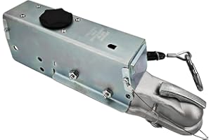 QuenPenge Surge Brake Actuator Compatible with DX7.5 Disc Brakes 2" Ball 7,500 lbs Drum Brake Actuator Trailer Surge Brake Actuators Disc Compatible with Drum Brakes Model 750E - Zinc Plated