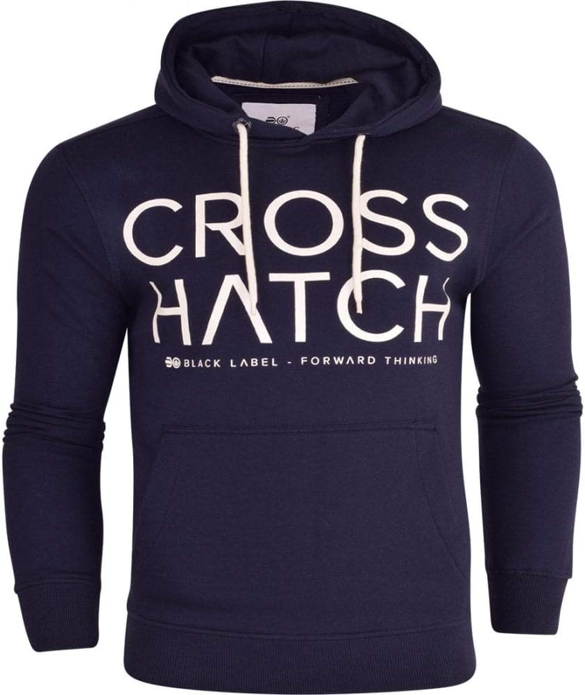 Mens Designer Casual Hooded Fleece Sweatshirt Jacket Overhead Pullover
