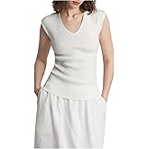 Floerns Women's Summer Dolman Sleeve Knit Sweater V Neck Lightweight Pullover Tops