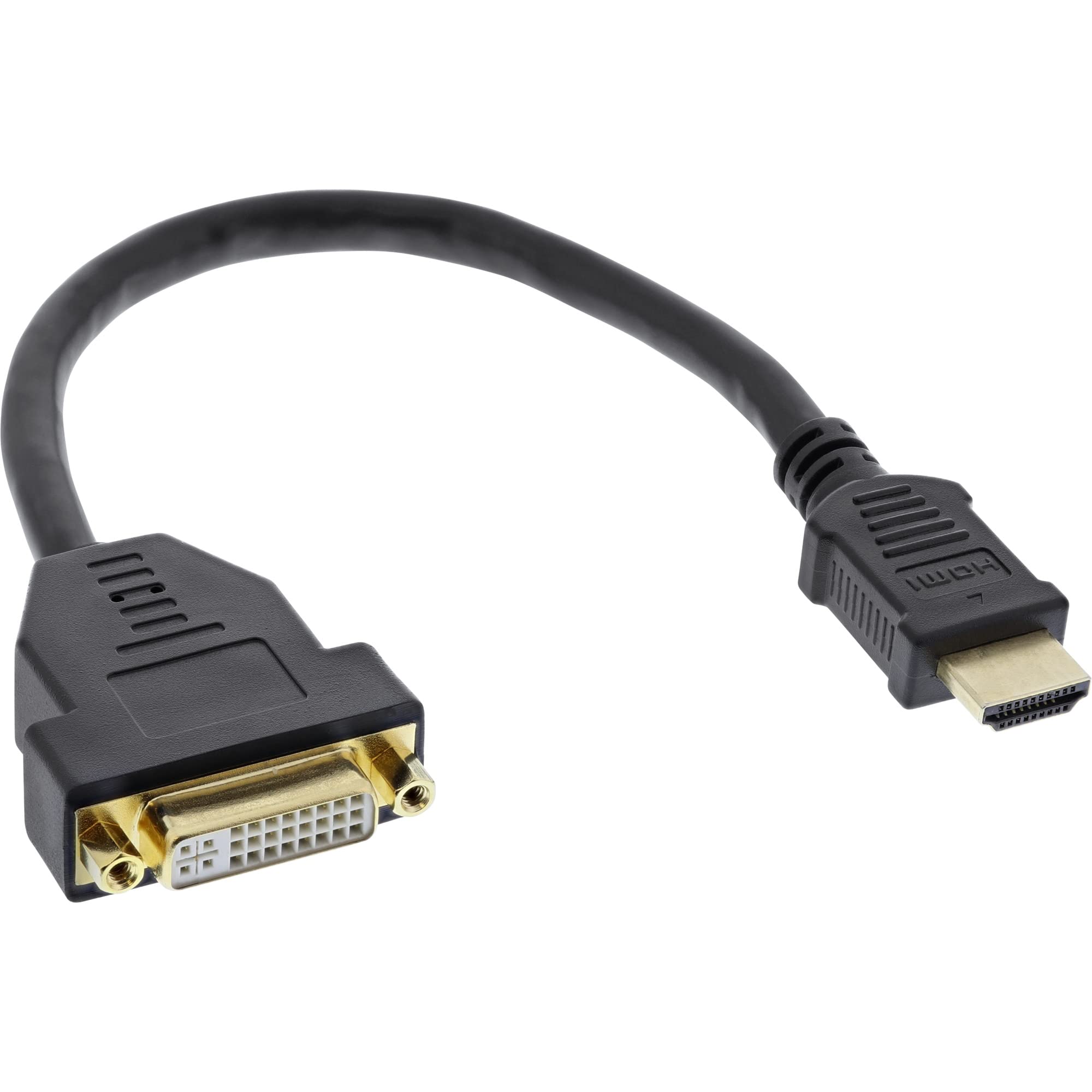InLine 17670I HDMI Male to DVI Female Cable (0.2 m)
